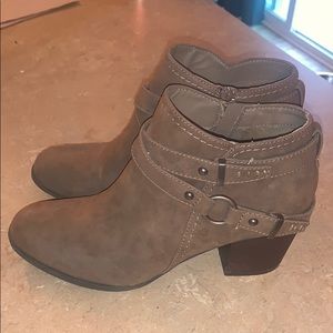 Women’s brown booties